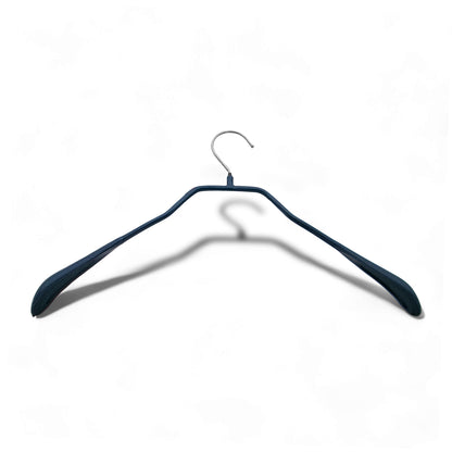 MAWA | Made in Germany | Metal Hanger Set | Jacket Hanger | Bodyform 42/L | Non-Slip Coating | 360° Rotatable Swivel Hook | Widened Shoulder Support | 5 Pieces