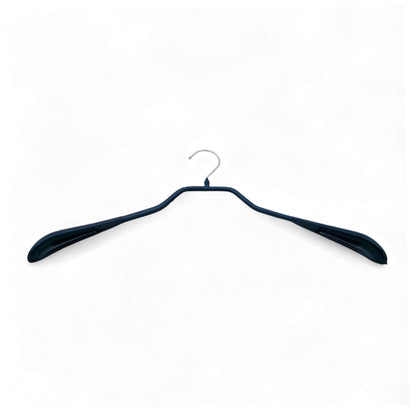 MAWA | Made in Germany | Metal Hanger Set | Jacket Hanger | Bodyform 42/L | Non-Slip Coating | 360° Rotatable Swivel Hook | Widened Shoulder Support | 5 Pieces
