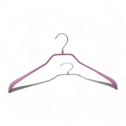 MAWA | Made in Germany | Metal Hanger Set | Jacket Hanger | Bodyform 42/L | Non-Slip Coating | 360° Rotatable Swivel Hook | Widened Shoulder Support | 5 Pieces