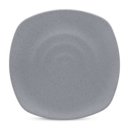 SUPERWARE | Pure Melamine | Square Dinner Plate Set - Jasper (11.0") | 6 Nos.| Stain Free, Glazed Finish