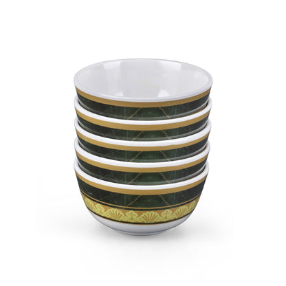 SUPERWARE | Pure Melamine | Soup Bowl Set - Majestic (4.5") | 6 Nos. | Stain Free, Glazed Finish