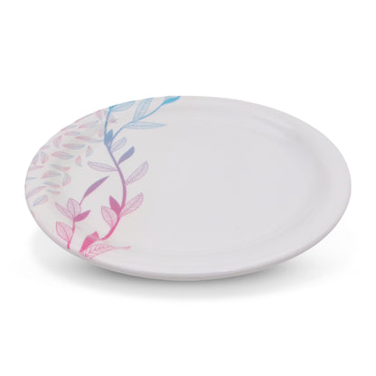 SUPERWARE | Pure Melamine | Small Plate Set - Ivy Leaf (7.5") | 6 Nos. | Stain Free, Glazed Finish