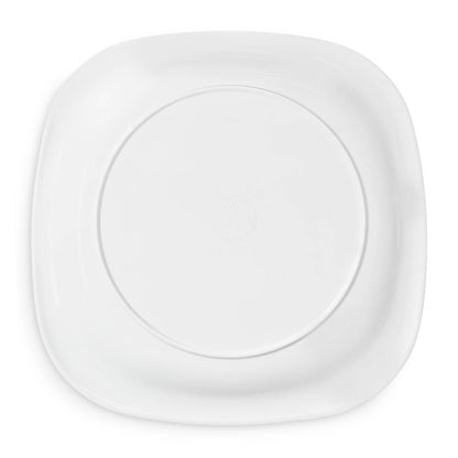 SUPERWARE | Pure Melamine | Small Plate Set - Lilac Flower (7.5") | 6 Nos.| Stain Free, Glazed Finish