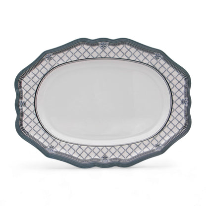 SUPERWARE | Pure Melamine | Dinner Set - Gardenia Luxe | Set Of 38 Pcs. | Stain Free, Glazed Finish