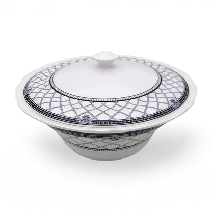 SUPERWARE | Pure Melamine | Dinner Set - Gardenia Luxe | Set Of 38 Pcs. | Stain Free, Glazed Finish
