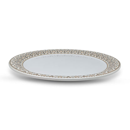 SUPERWARE | Pure Melamine | Dinner Plate Set – Manila Gold (11.0") | 6 Nos. | Stain Free, Glazed Finish