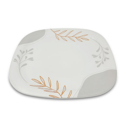 SUPERWARE | Pure Melamine | Dinner Plate Set – Meli (11.0") | 6 Nos. | Stain Free, Glazed Finish