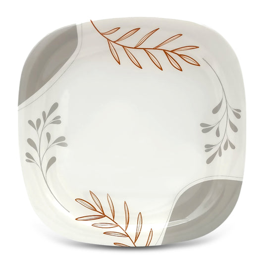 SUPERWARE | Pure melamine | Small Plate Set - Meli (7.5") | 6 Nos. | Stain Free, Glazed Finish
