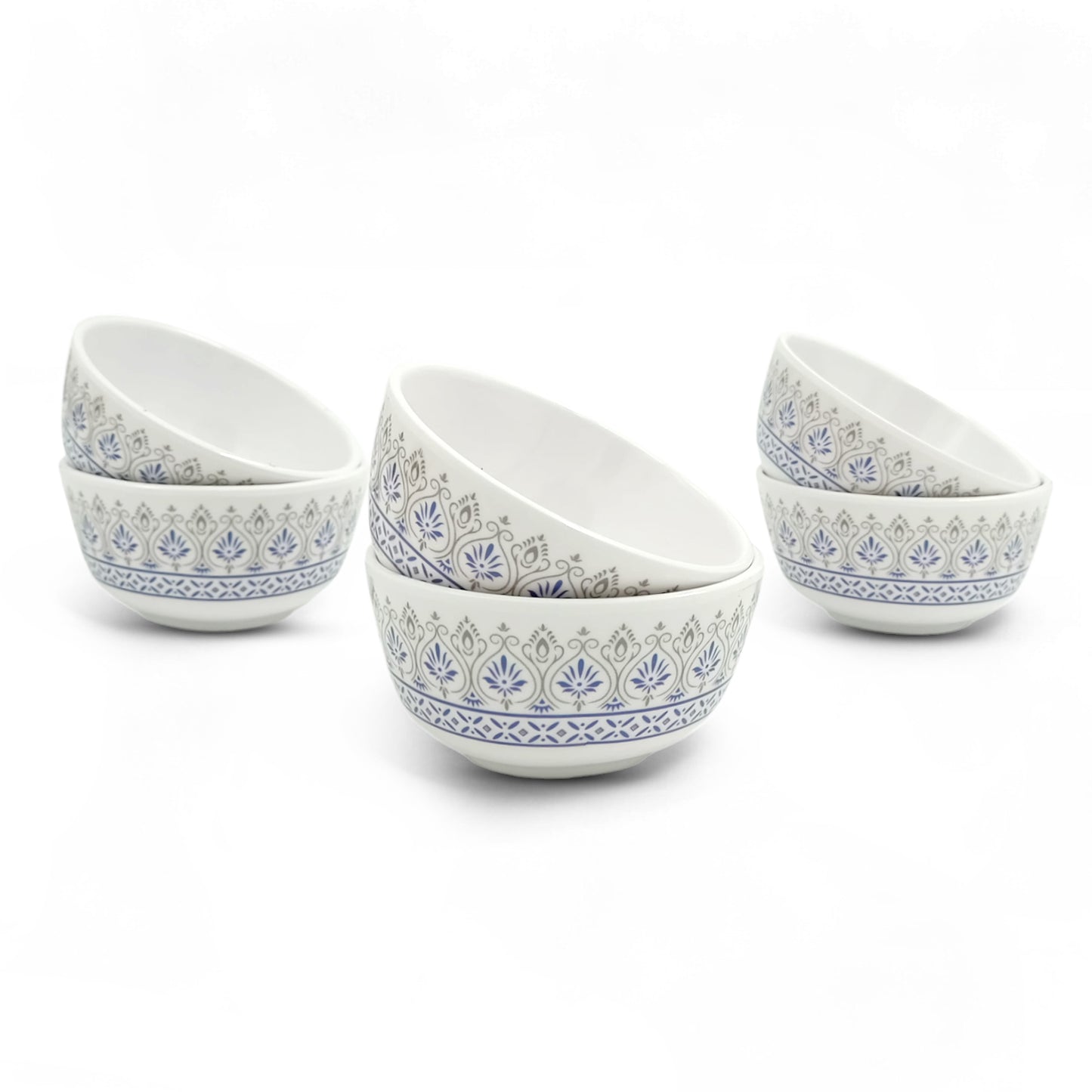 SUPERWARE | Pure Melamine | Katori Set 3.5" - NEO (3.5") | 6 Pcs. | Stain Free, Glazed Finish