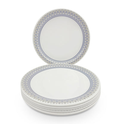 SUPERWARE | Pure Melamine | Small Plate Set – Neo (7.5") | 6 Nos. | Stain Free, Glazed Finish