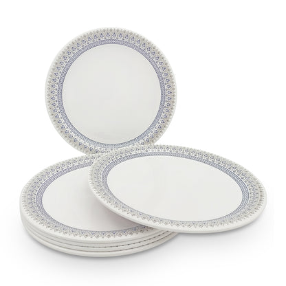 SUPERWARE | Pure Melamine | Dinner Plate Set – Neo (11.0") | 6 Nos. | Stain Free, Glazed Finish