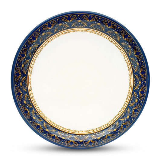 SUPERWARE | Pure Melamine | Buffet Plate Set –  Royal Golden Brown (12.5”) | 6 Nos. | Stain Free, Glazed Finish