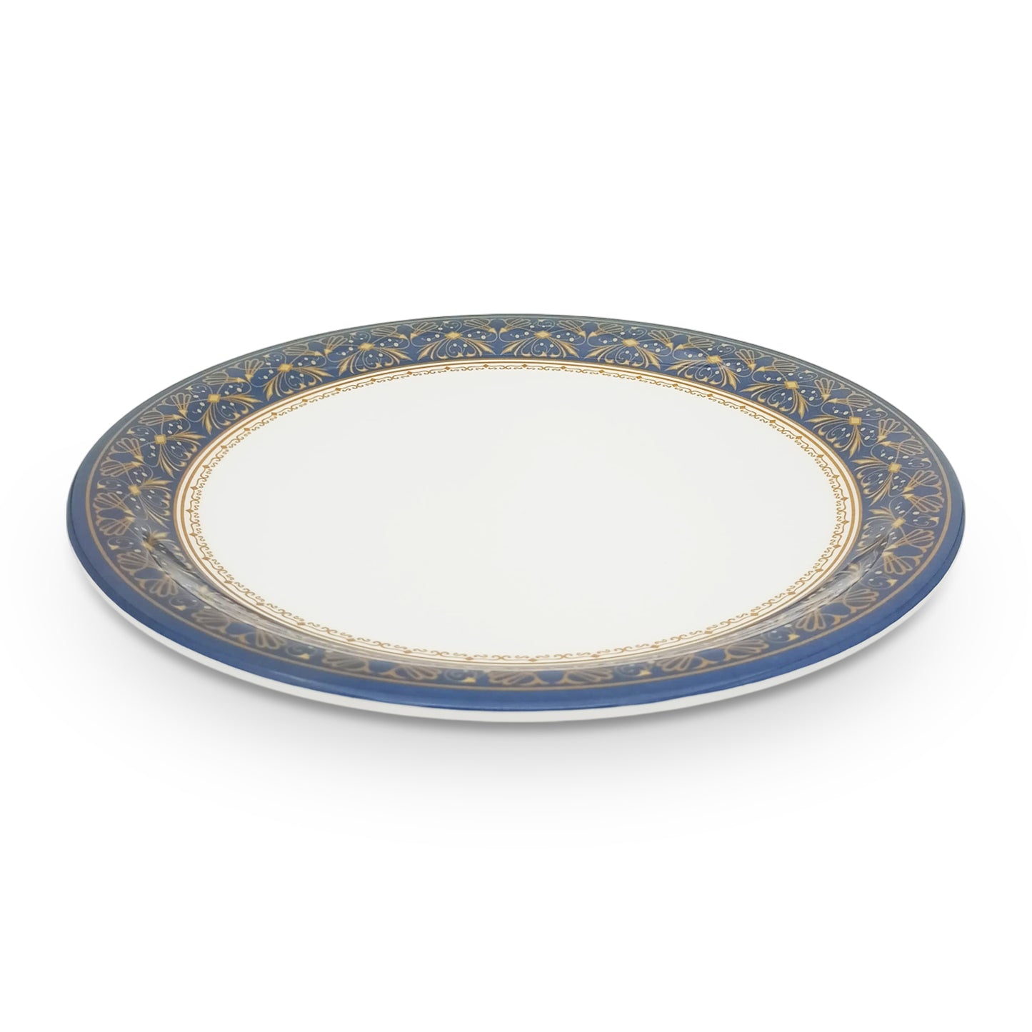 SUPERWARE | Pure Melamine | Buffet Plate Set –  Royal Golden Brown (12.5”) | 6 Nos. | Stain Free, Glazed Finish