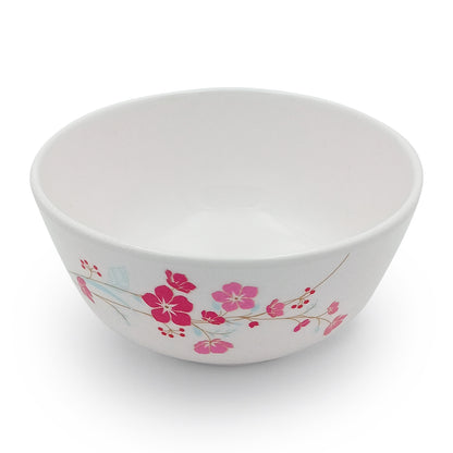 SUPERWARE | Pure Melamine | Bowl Set - Pink Aura 4" | 6 Nos. | Stain Free, Glazed Finish