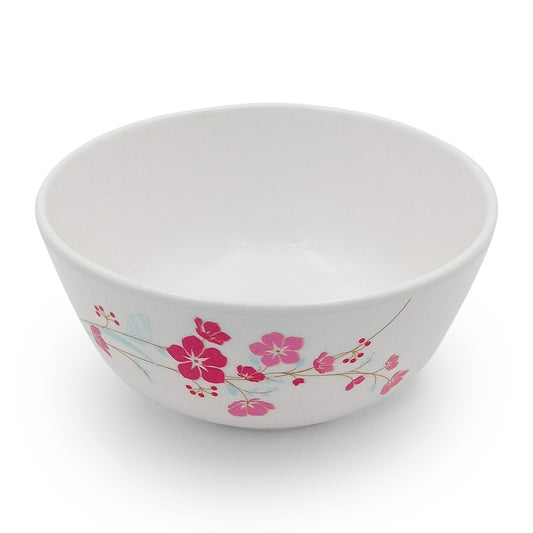 SUPERWARE | Pure Melamine | Bowl Set - Pink Aura 4" | 6 Nos. | Stain Free, Glazed Finish