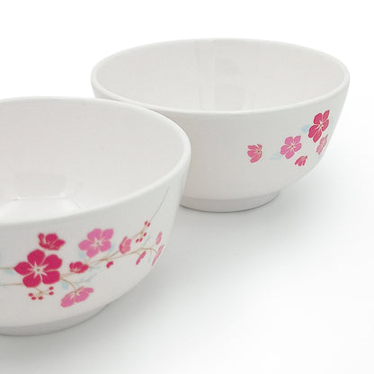 SUPERWARE | Pure Melamine | Bowl Set - Pink Aura 4" | 6 Nos. | Stain Free, Glazed Finish