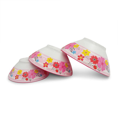 SUPERWARE | Pure Melamine | Mango Bowl - FLORIDA | Set of 3 Pcs. | Stain Free, Glazed Finish