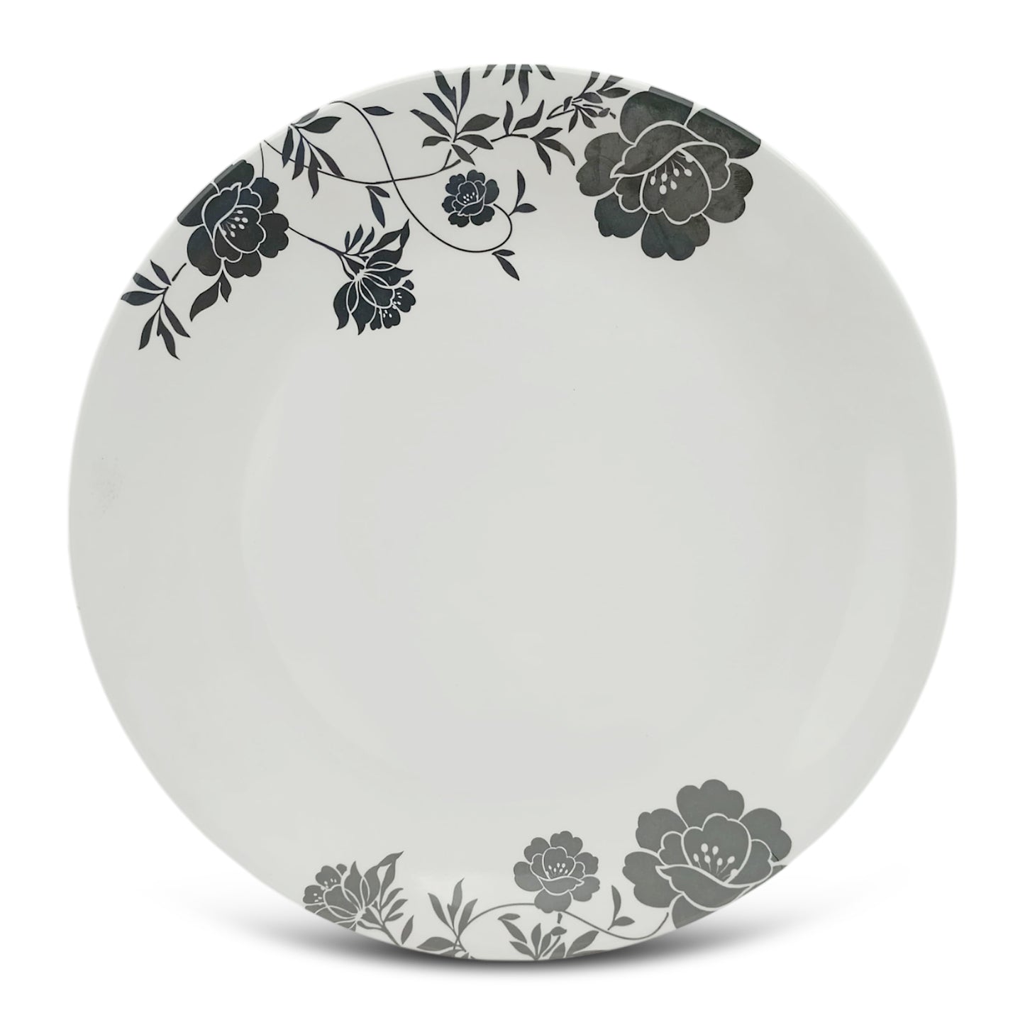 SUPERWARE | Pure Melamine | Dinner Plate Set – Dark Rose (10.75”) | 6 Nos. | Stain Free, Glazed Finish
