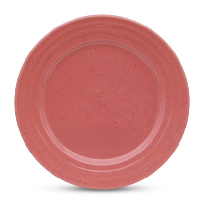 SUPERWARE | Pure Melamine | Classic Plus Dinner Plate Set - Pink Sand (11.0") | 6 Nos. | Stain Free, Glazed Finish