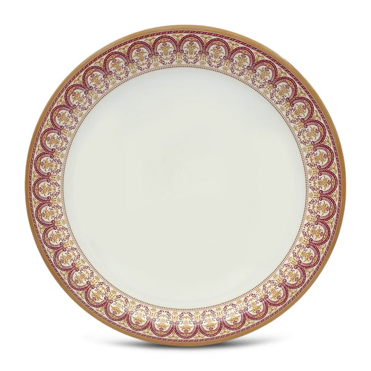 SUPERWARE | Pure Melamine | Dinner plate Set - Vintage Maroon (11.0") | 6 Nos. | Stain Free, Glazed Finish