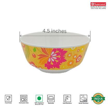 SUPERWARE, Bowl Set - BATIK | 6 Nos.