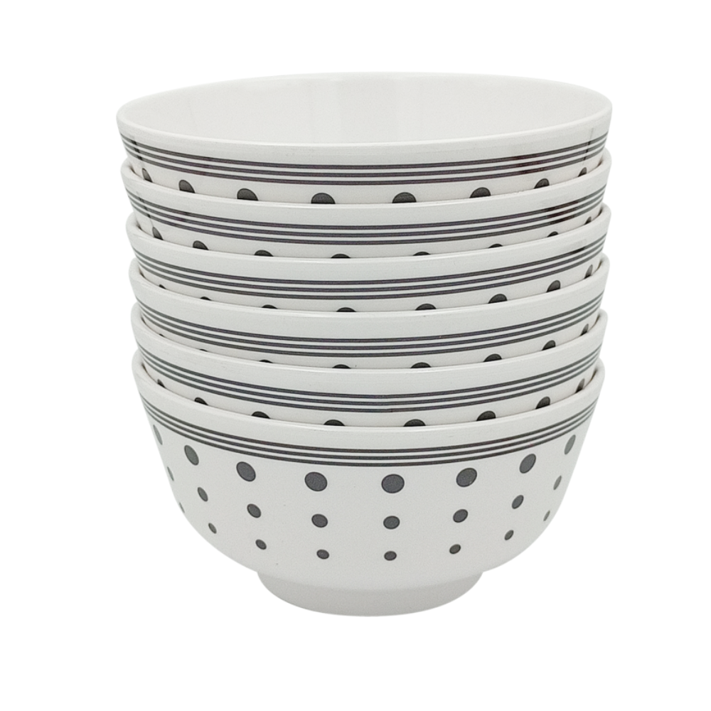SUPERWARE, Bowl Set - DOTS & LINES | 6 Nos.