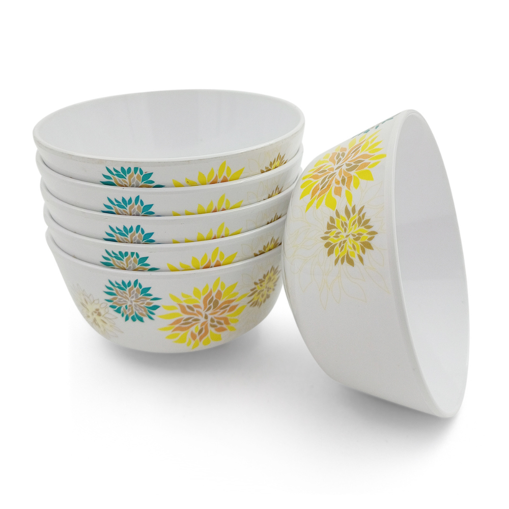SUPERWARE, Bowl Set - ETHENIC FLOWER | 6 Nos.