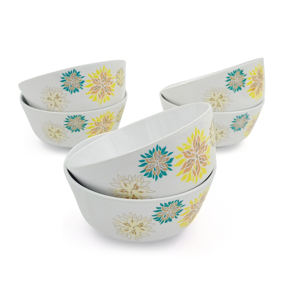 SUPERWARE, Bowl Set - ETHENIC FLOWER | 6 Nos.