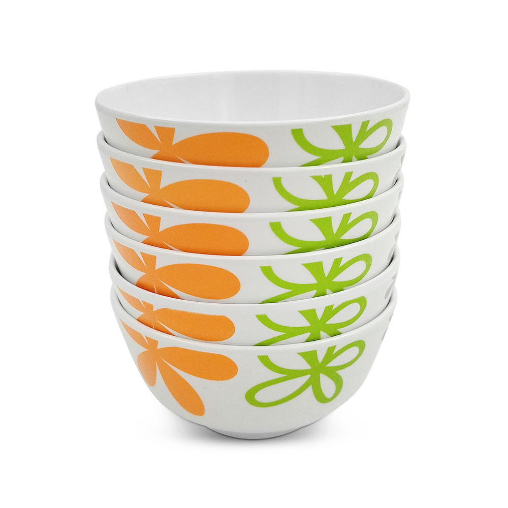 SUPERWARE, Bowl Set - FLOWER BLOOM | 6 Nos.