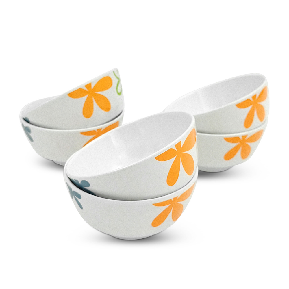 SUPERWARE, Bowl Set - FLOWER BLOOM | 6 Nos.
