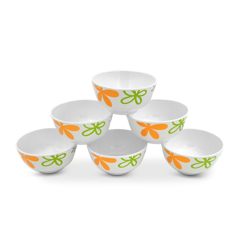 SUPERWARE, Bowl Set - FLOWER BLOOM | 6 Nos.
