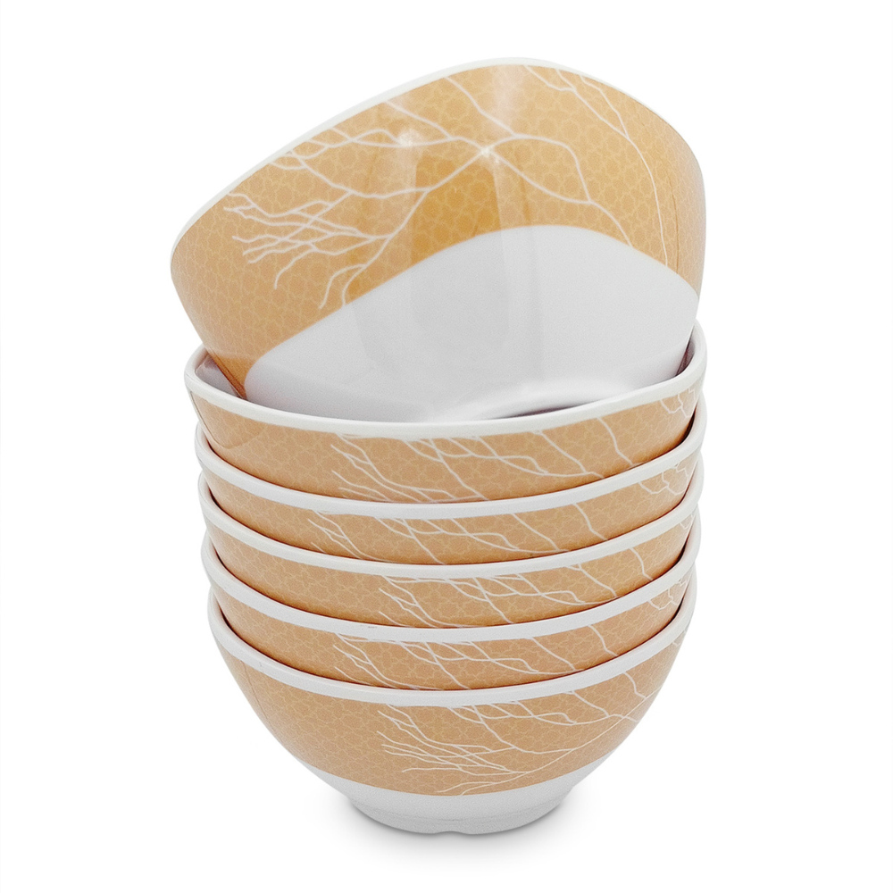 SUPERWARE, Bowl Set - GOLDEN BRANCH | 6 Nos.