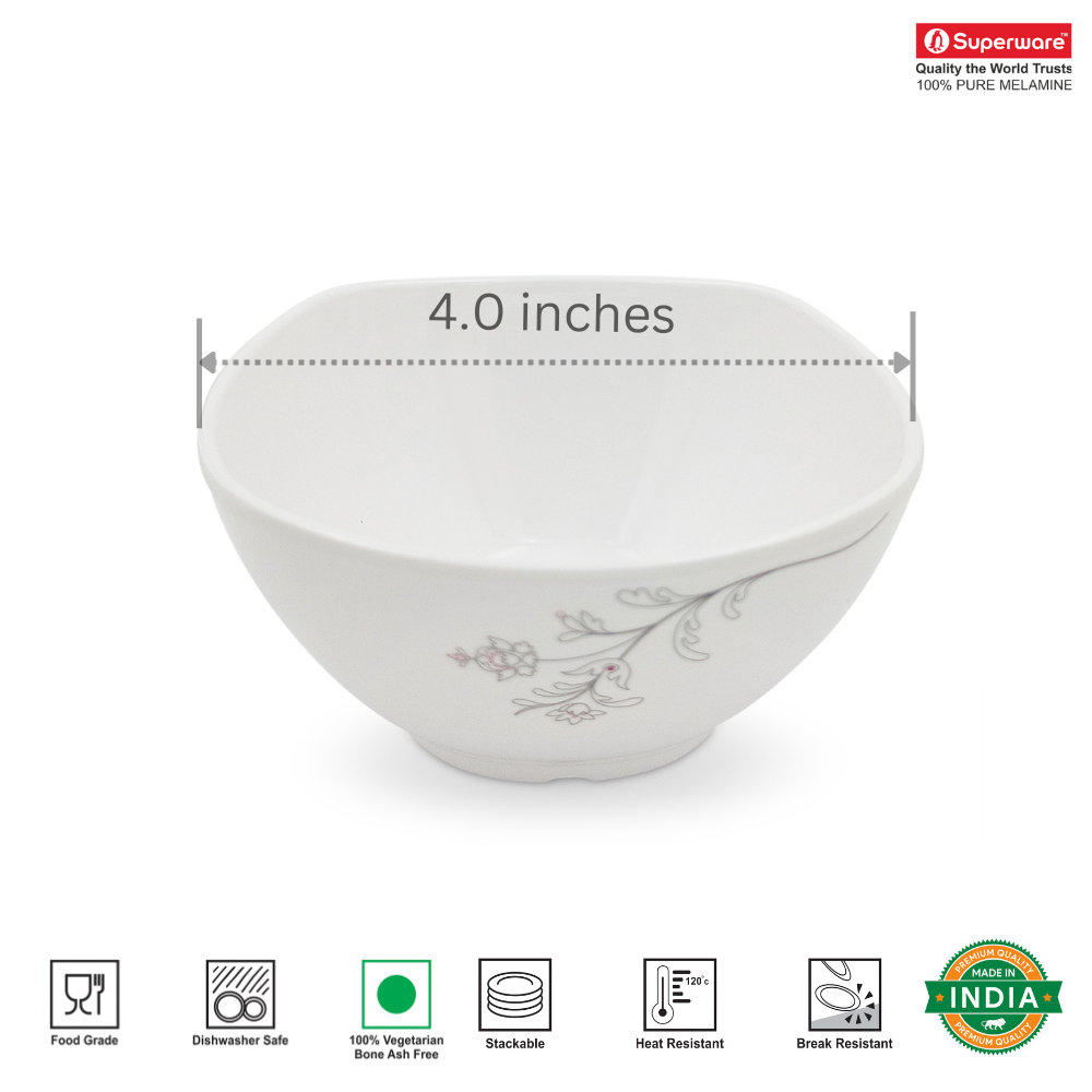 SUPERWARE, Bowl Set - SUMMER STEMS | 6 Nos.