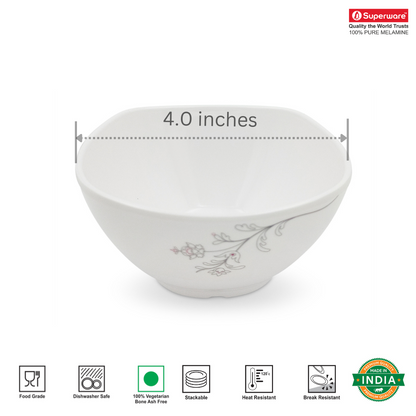 SUPERWARE, Bowl Set - SUMMER STEMS | 6 Nos.