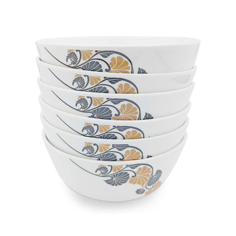 SUPERWARE, Bowl Set - VEGETAL GOLD | 6 Nos.