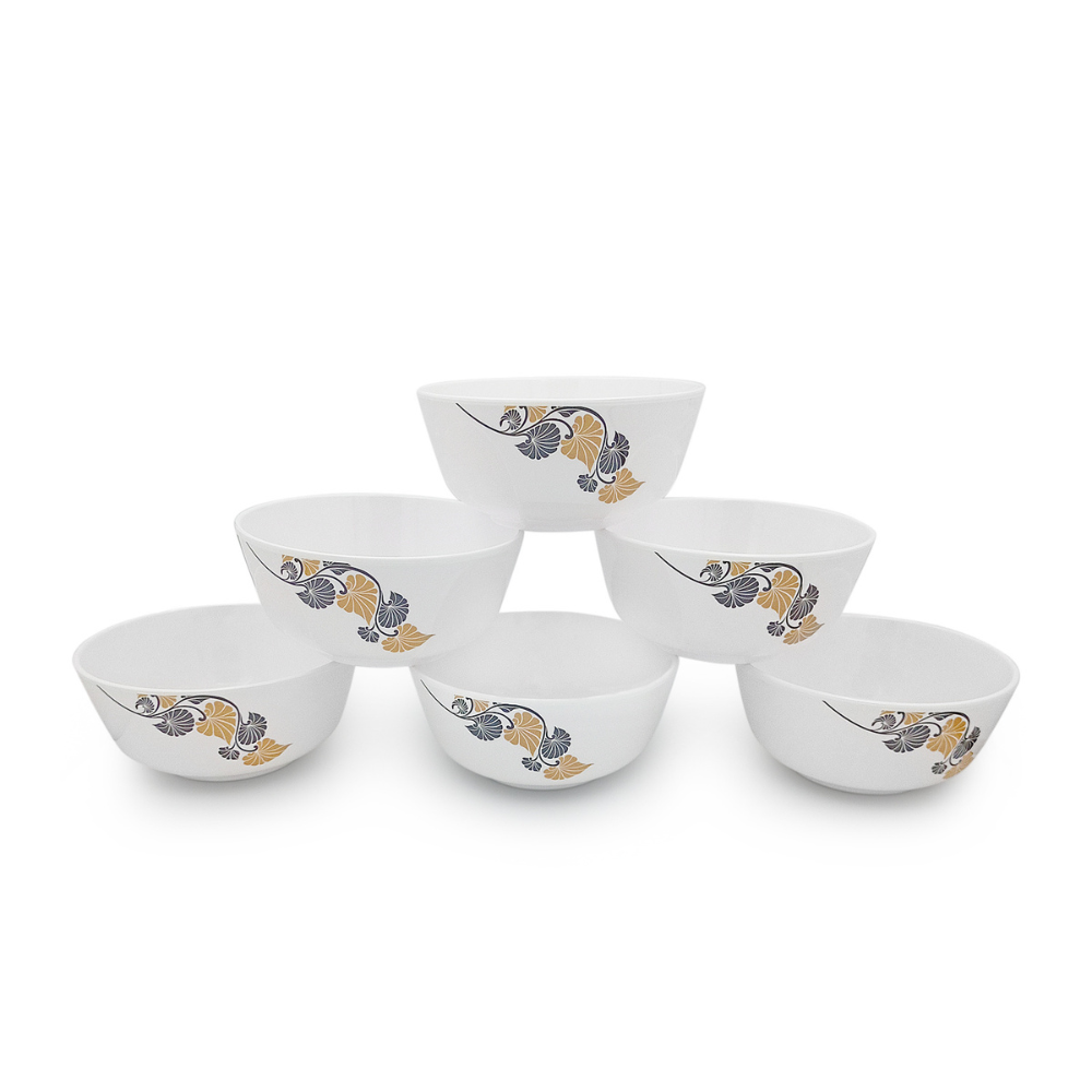 SUPERWARE, Bowl Set - VEGETAL GOLD | 6 Nos.