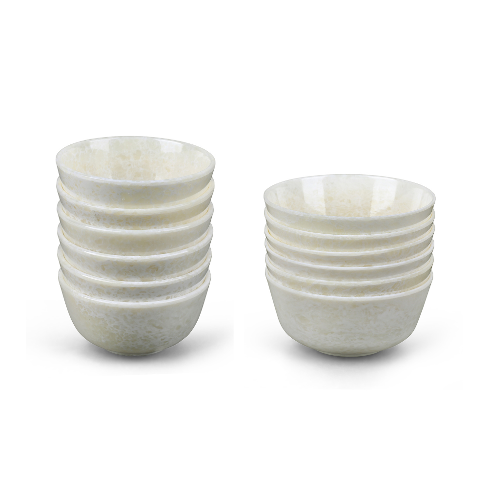 SUPERWARE, Buffet Set - GLOSSY SUPER PEARL | Set Of 18 Pcs.