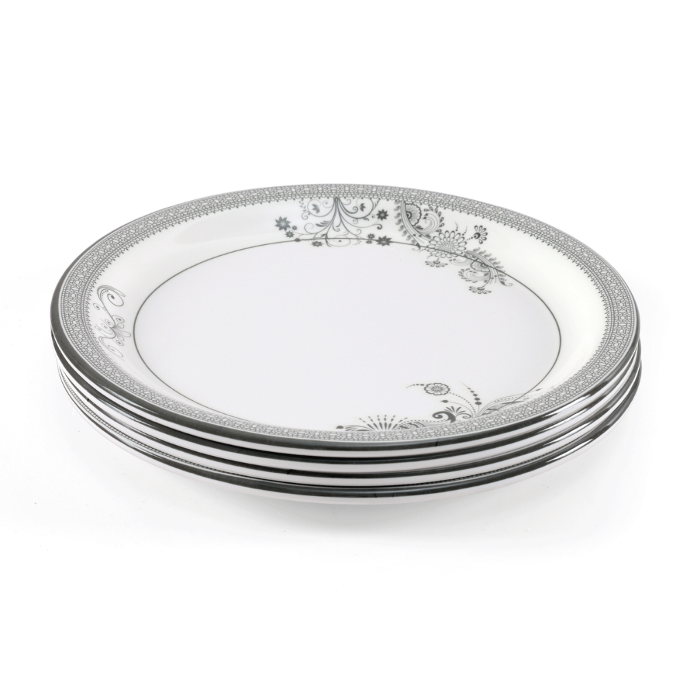 SUPERWARE, Buffet Set - SILVER LACE | Set Of 18 Pcs.