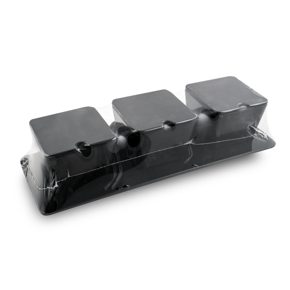 SUPERWARE, Condiment Set - BLACK | Set Of 10 Pcs.