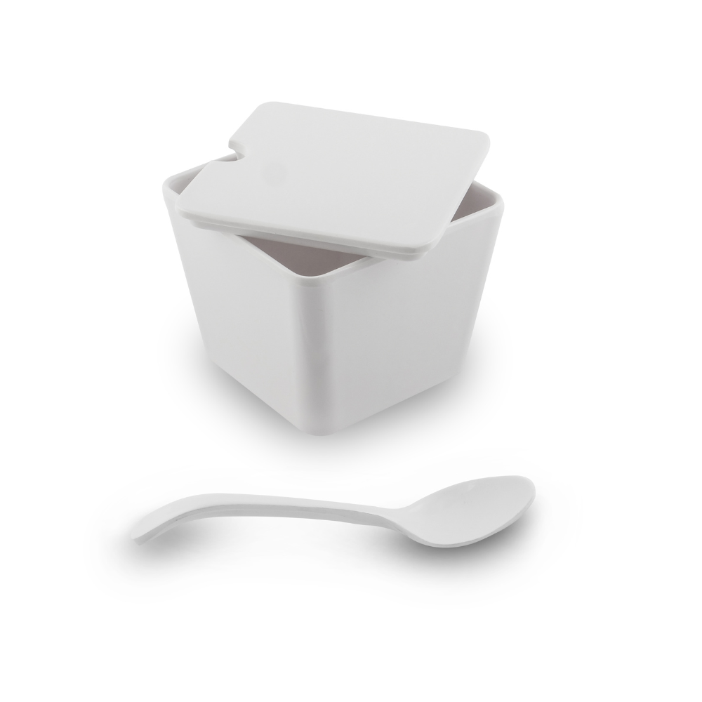 SUPERWARE | Pure Melamine | Condiment Set | Set of 10 Pcs.| Stain Free, Glazed Finish