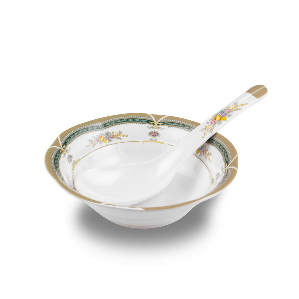 SUPERWARE, Dinner Set - GARDENIA GARDEN HILL | Set Of 38 Pcs.
