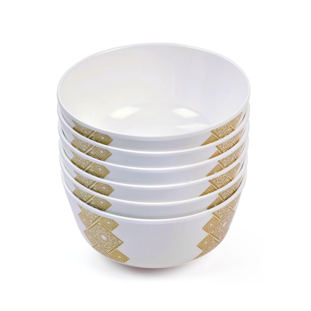 SUPERWARE, Dinner Set - GOLDDEKO | Set Of 37 Pcs.