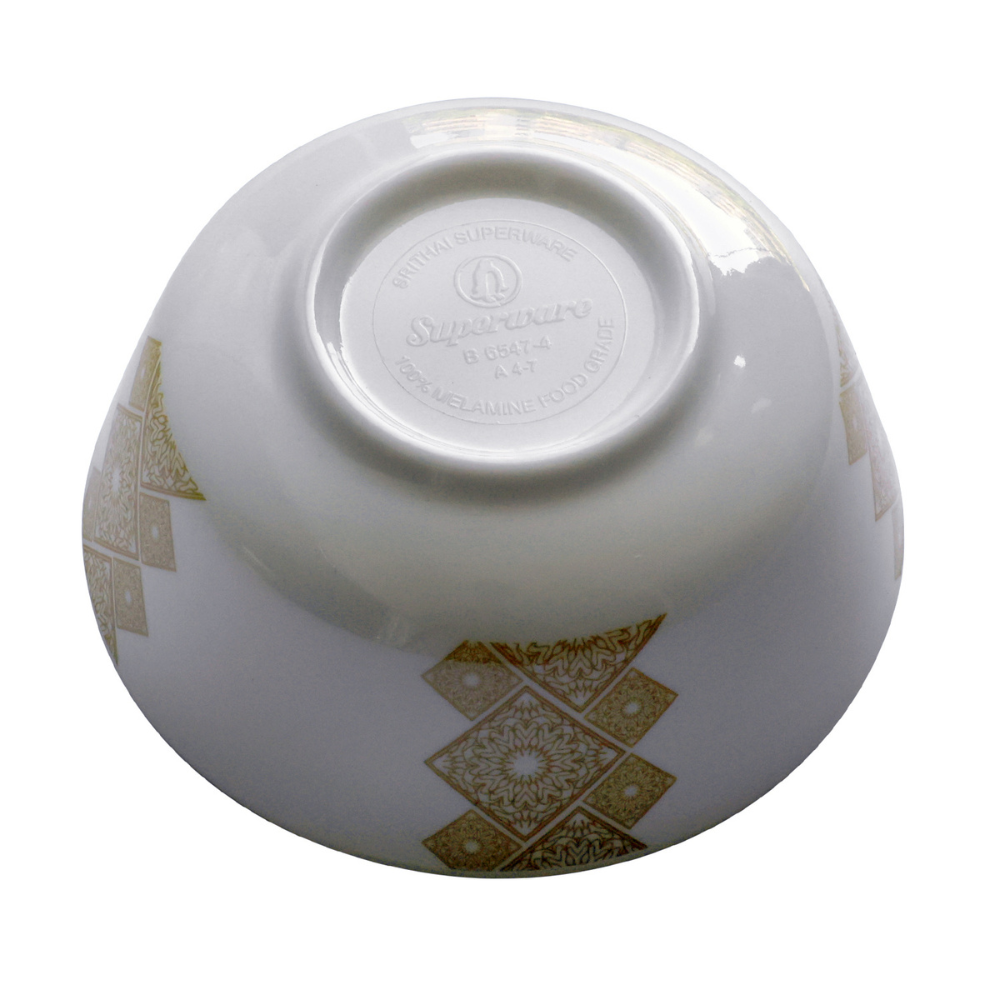 SUPERWARE, Dinner Set - GOLDDEKO | Set Of 37 Pcs.
