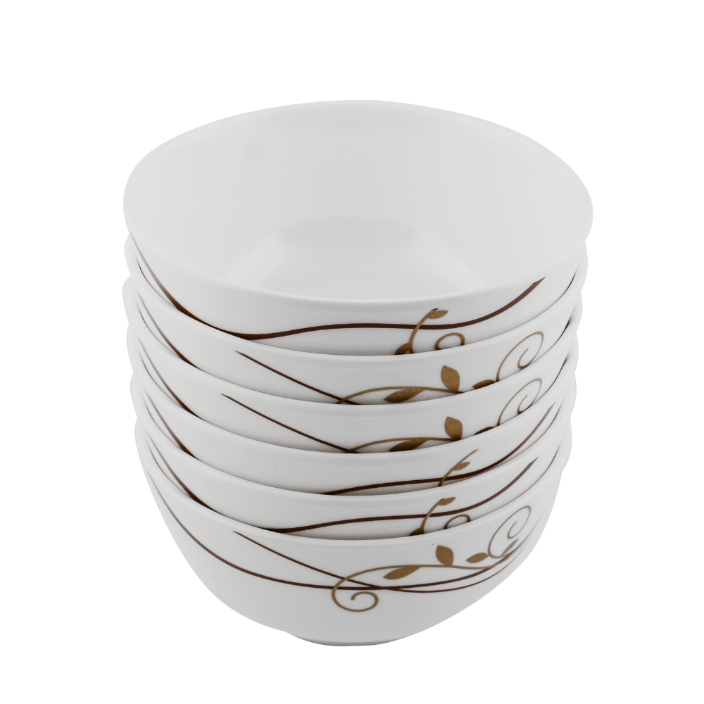 SUPERWARE, Dinner Set - SPIRAL FLUER | Set Of 24 Pcs.