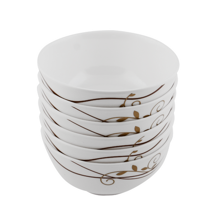 SUPERWARE, Dinner Set - SPIRAL FLUER | Set Of 24 Pcs.