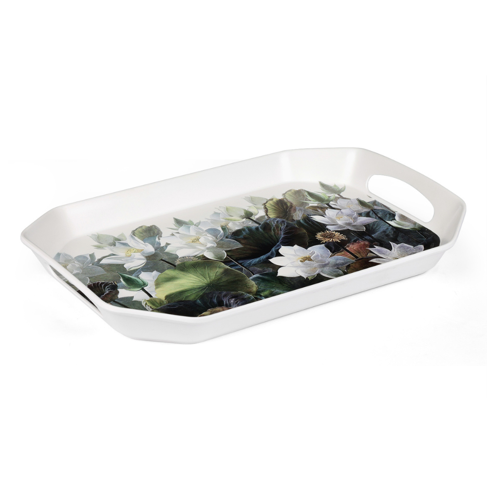 SUPERWARE, Hexa Tray Set - LOTUS POND | Set Of 3 Pcs.