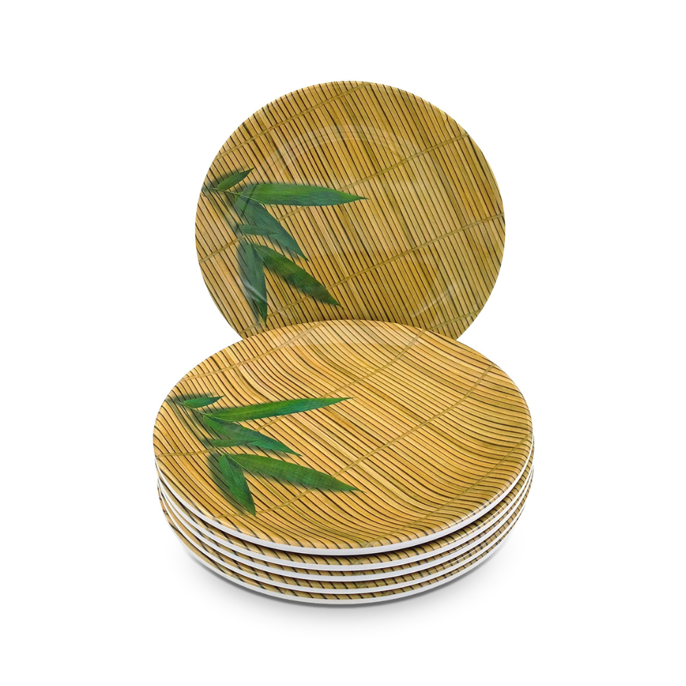 SUPERWARE, Plate Set - BAMBOO | 6 Nos.