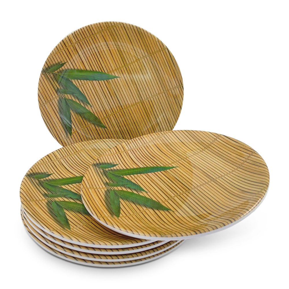 SUPERWARE, Plate Set - BAMBOO | 6 Nos.