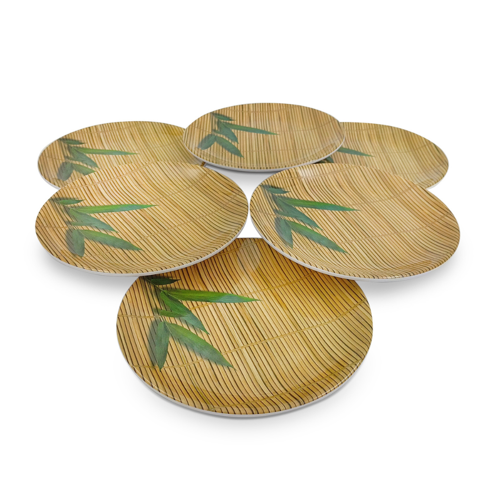SUPERWARE, Plate Set - BAMBOO | 6 Nos.