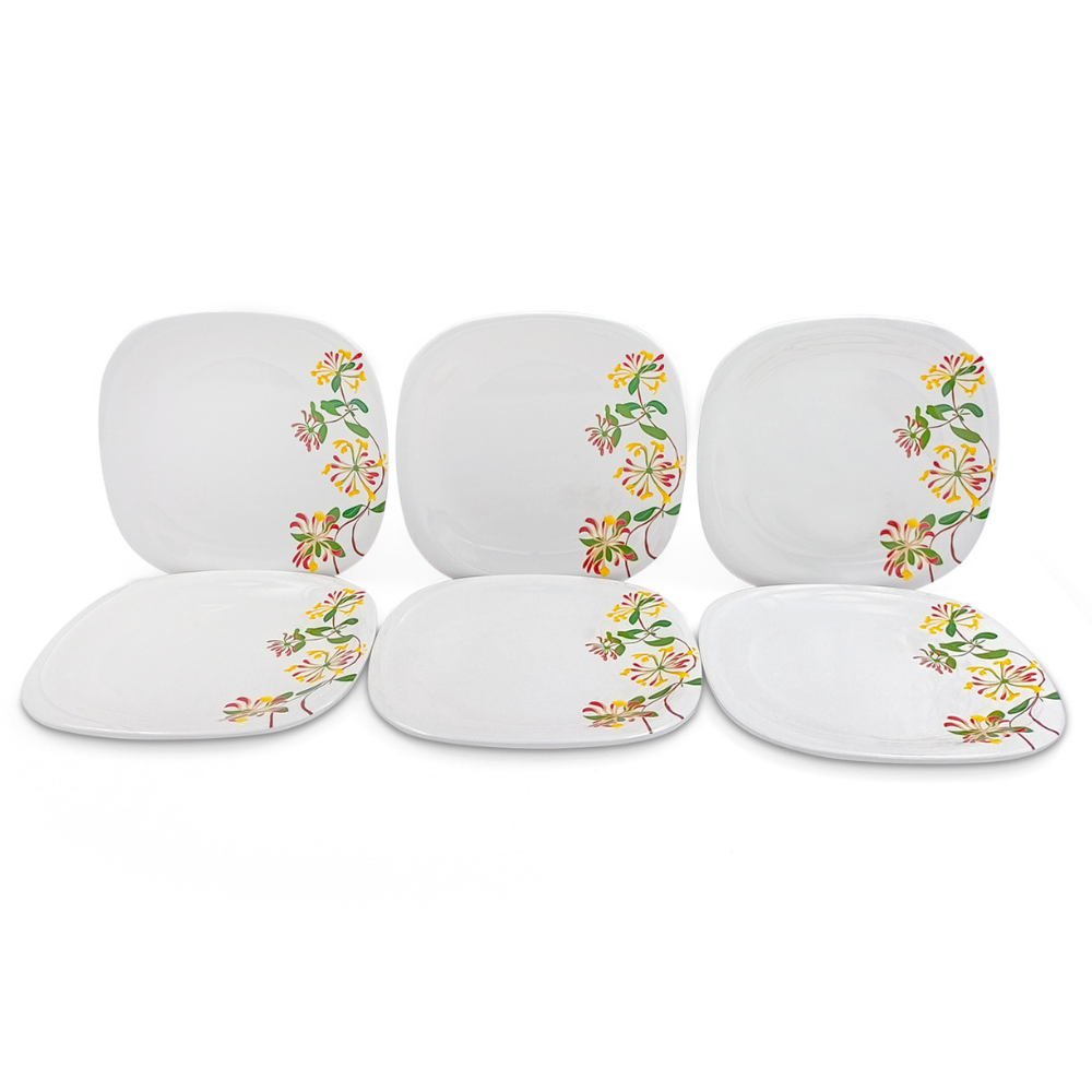 SUPERWARE, Plate Set - BOTANIC FLOWER | 6 Nos.